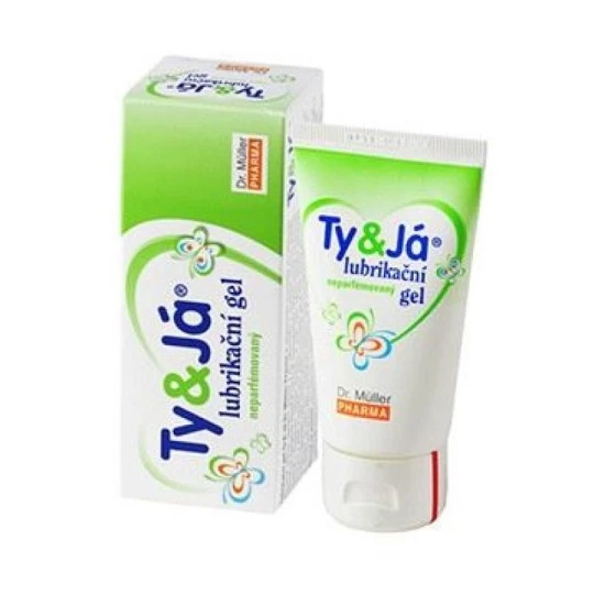 TY&JA neparfumovaný lubrikačný gél 50 ml