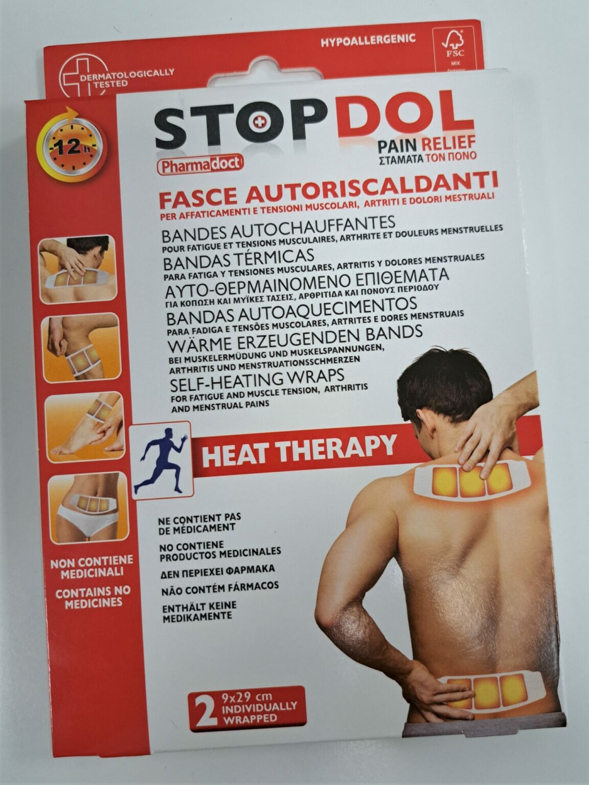 Stopdol samohrejivá náplasť 2ks