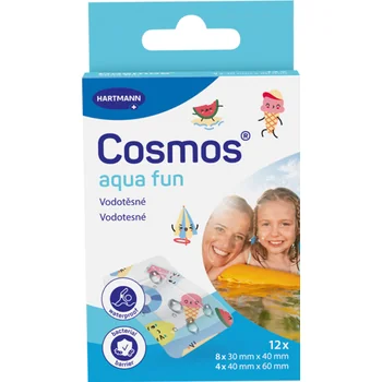 Cosmos Aqua Fun vodotesná náplasť 12 ks