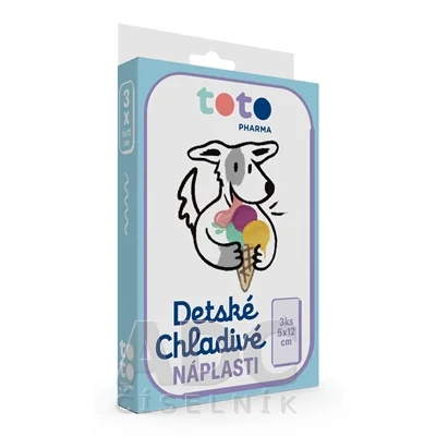 TOTO chladivé náplasti 3ks