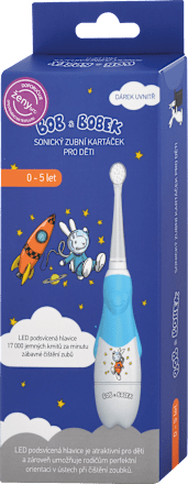 Bob a Bobek sonická zubná kefka pre deti