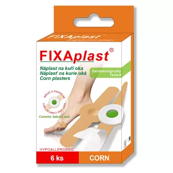 Fixaplast náplasť na kurie oká 6 ks
