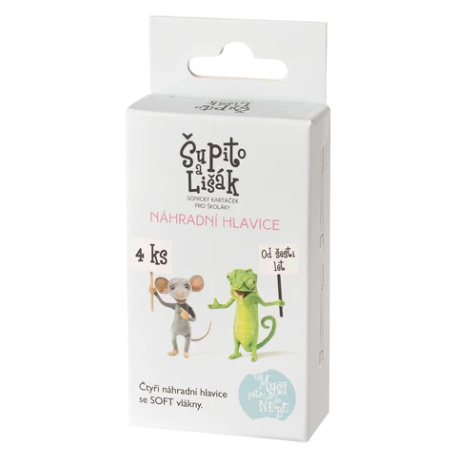 Šupito a Lišiak, náhradné kefkové hlavice