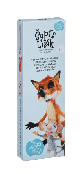 Šupito a Lišiak, sonická kefka pre školákov