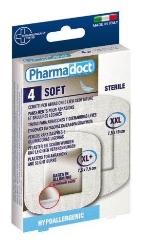 Pharmadoct Soft náplasť 4ks