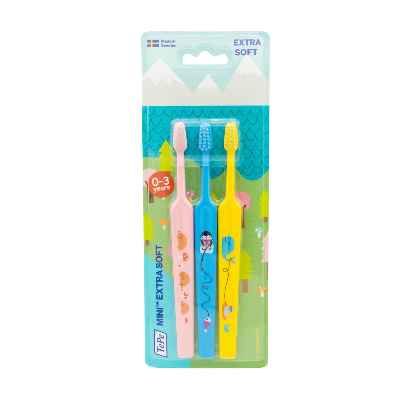 TePe Mini x-soft zubná kefka 3 ks