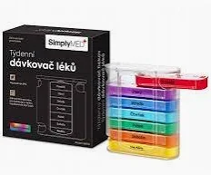 Dávkovač liekov týždenný