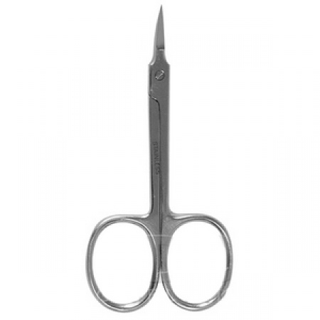 Nožnice na kožu zahnuté, 9 cm