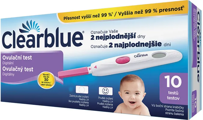 Ovulačný test Clearblue
