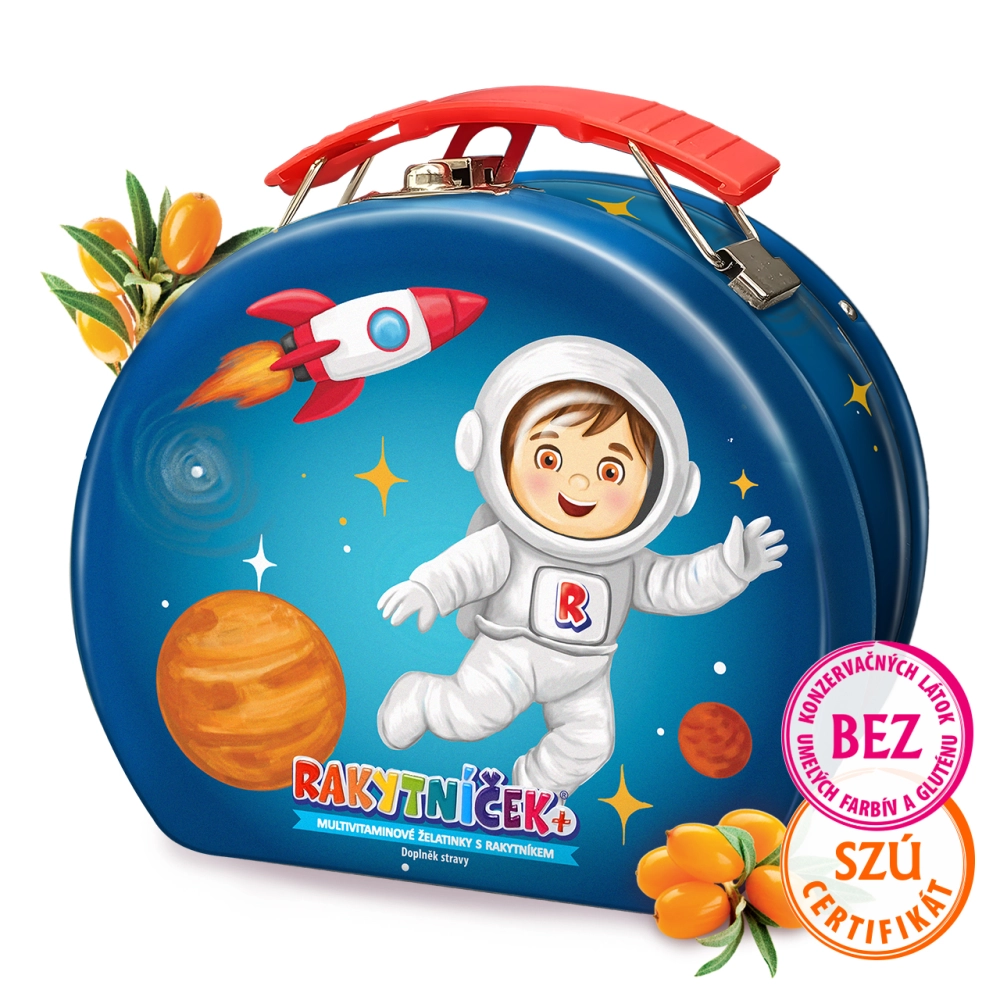 Rakytníček kufrík vesmír 50ks