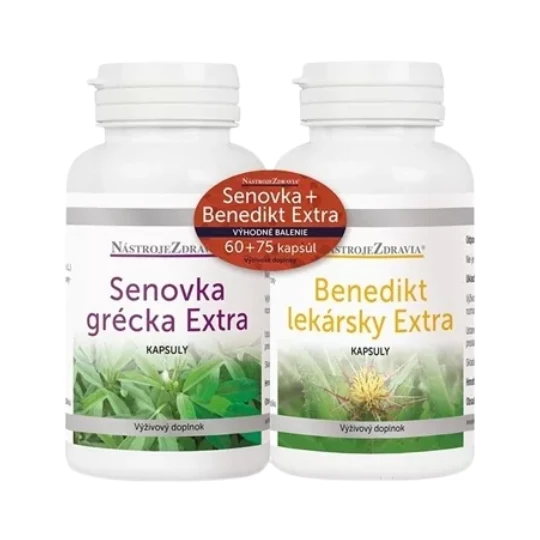 Senovka grécka + Benedikt lekársky 60+75ks