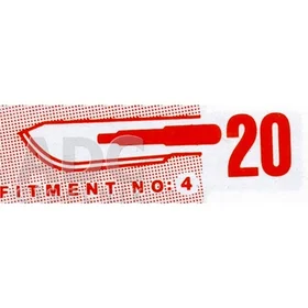 Skalpelové čepieľky SURGEON č.20