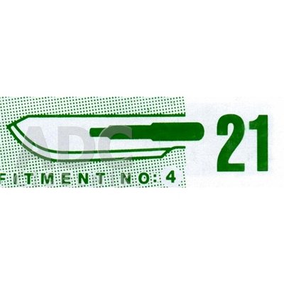 Skalpelové čepieľky SURGEON č.21