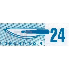 Skalpelové čepieľky SURGEON č.24