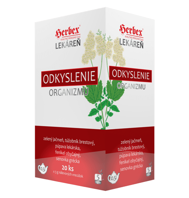 Čaj na odkyslenie 20x3g