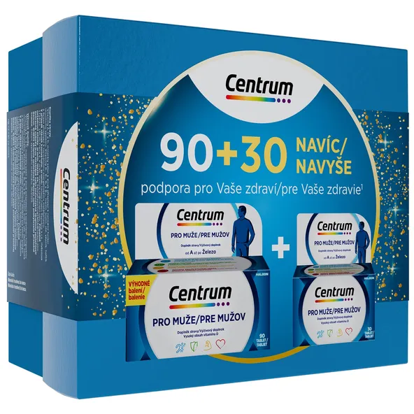Centrum pre mužov 90+30ks