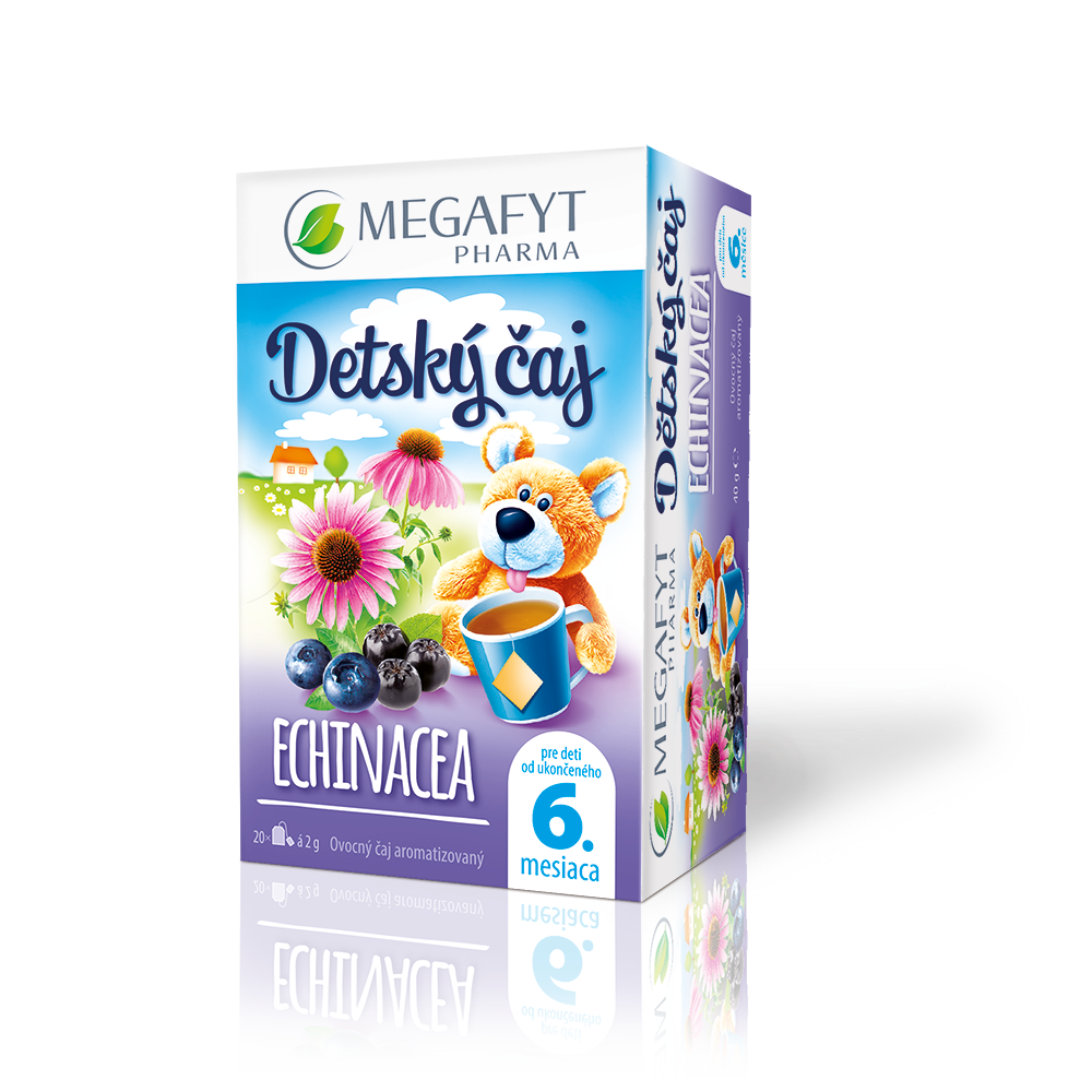 Detský ovocný čaj s echinaceou 6m+