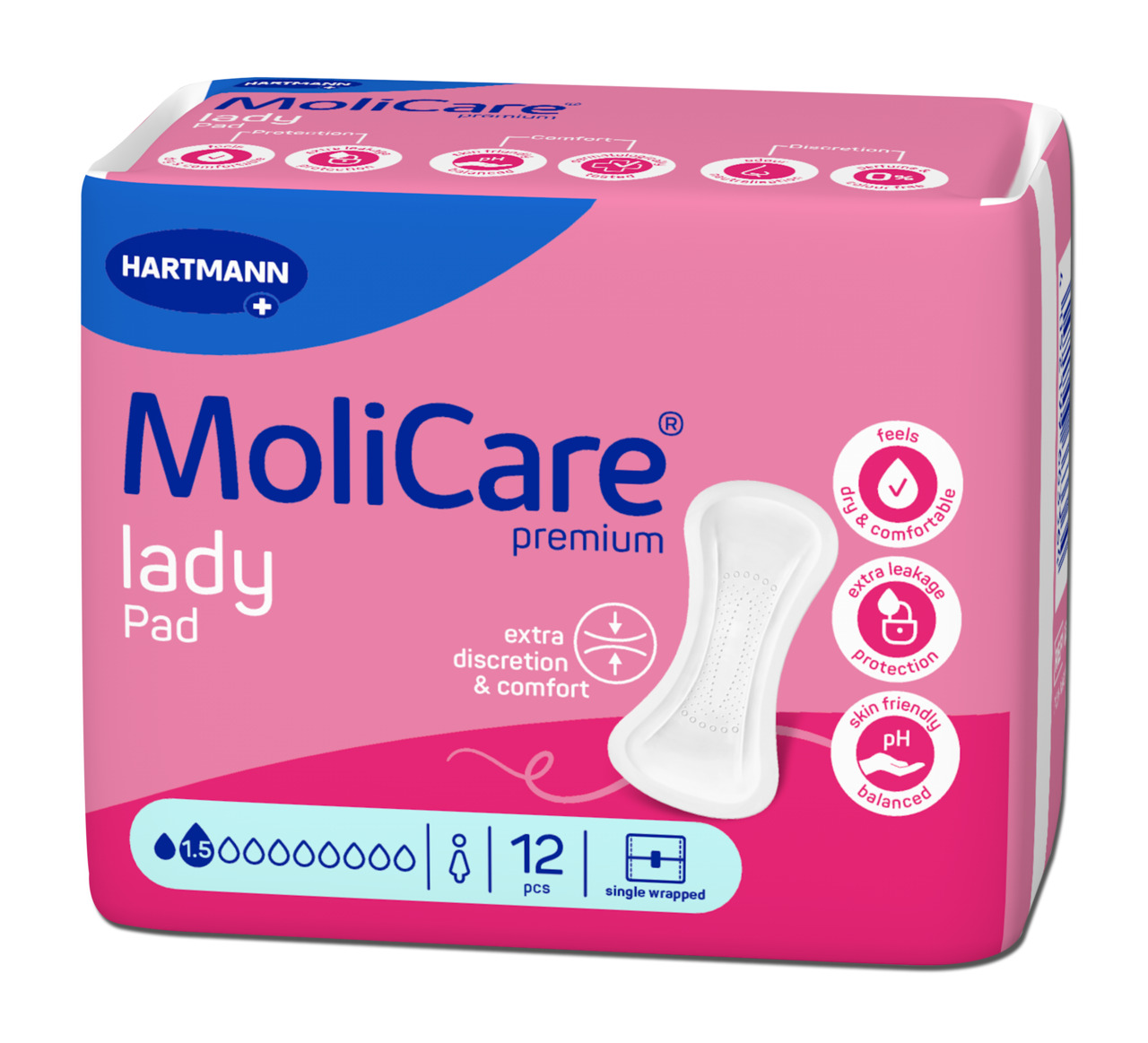 MoliCare Premium lady pad 1,5 kvapky