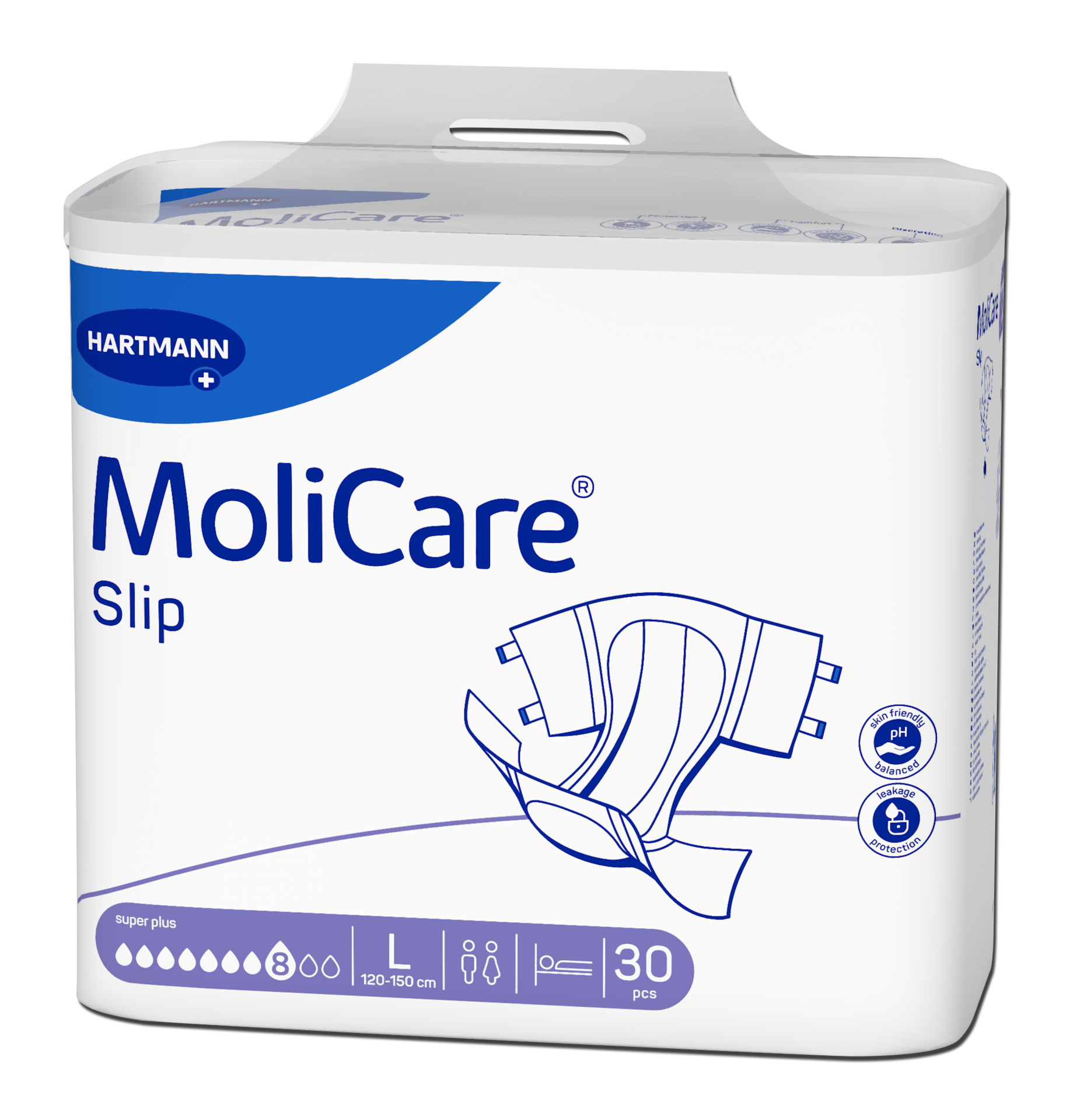 MoliCare Slip Super Plus 8 kvapiek L