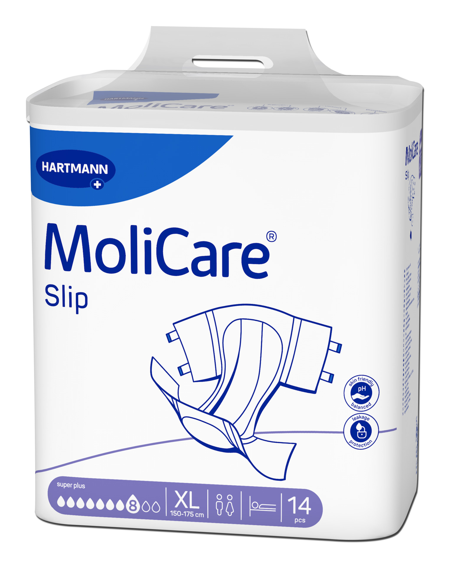 MoliCare Slip Super Plus 8 kvapiek XL