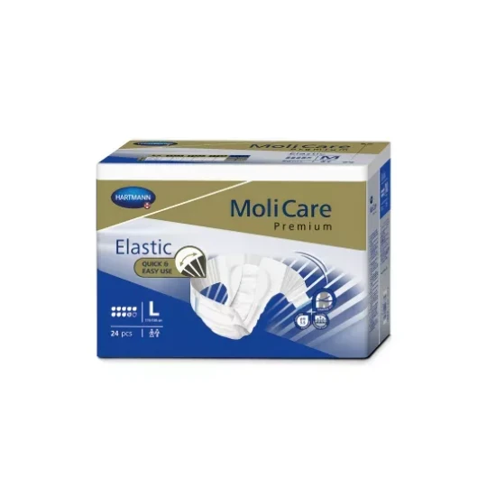 MoliCare Premium Elastic 9 kvapiek L