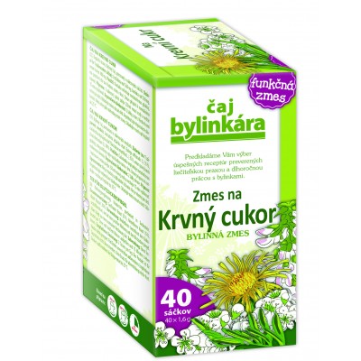 Zmes na krvný cukor čaj 40x1,6g
