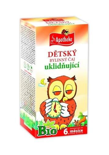Detský bylinný čaj ukľudňujúci BIO 20x1,5g