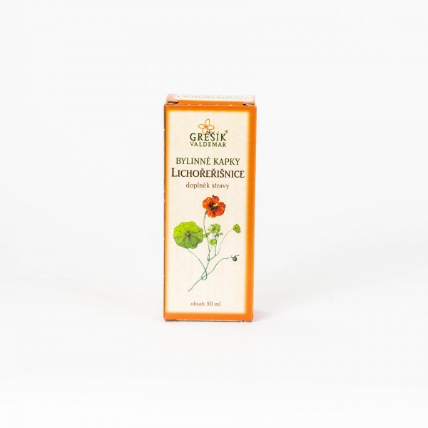 Kapucínka - bylinné kvapky 50ml