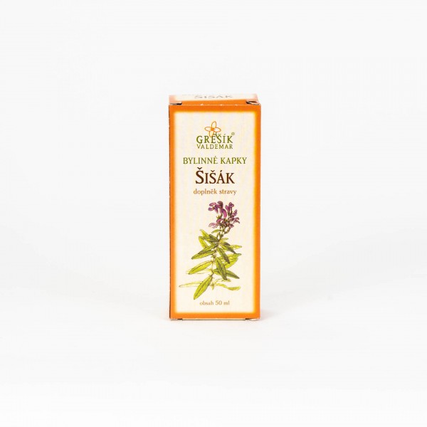 Šišiak - bylinné kvapky 50ml
