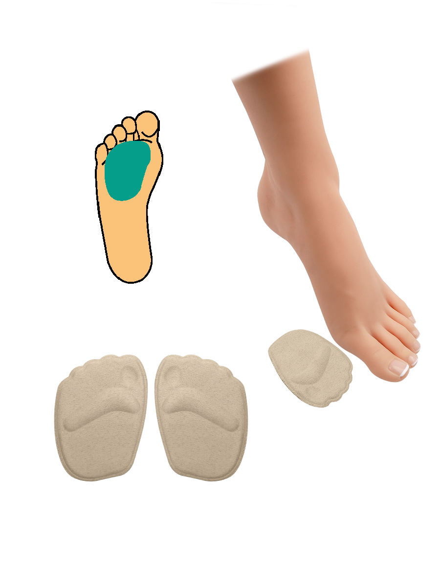 Metavankúšik s podporou prstov UNI - 1 pár