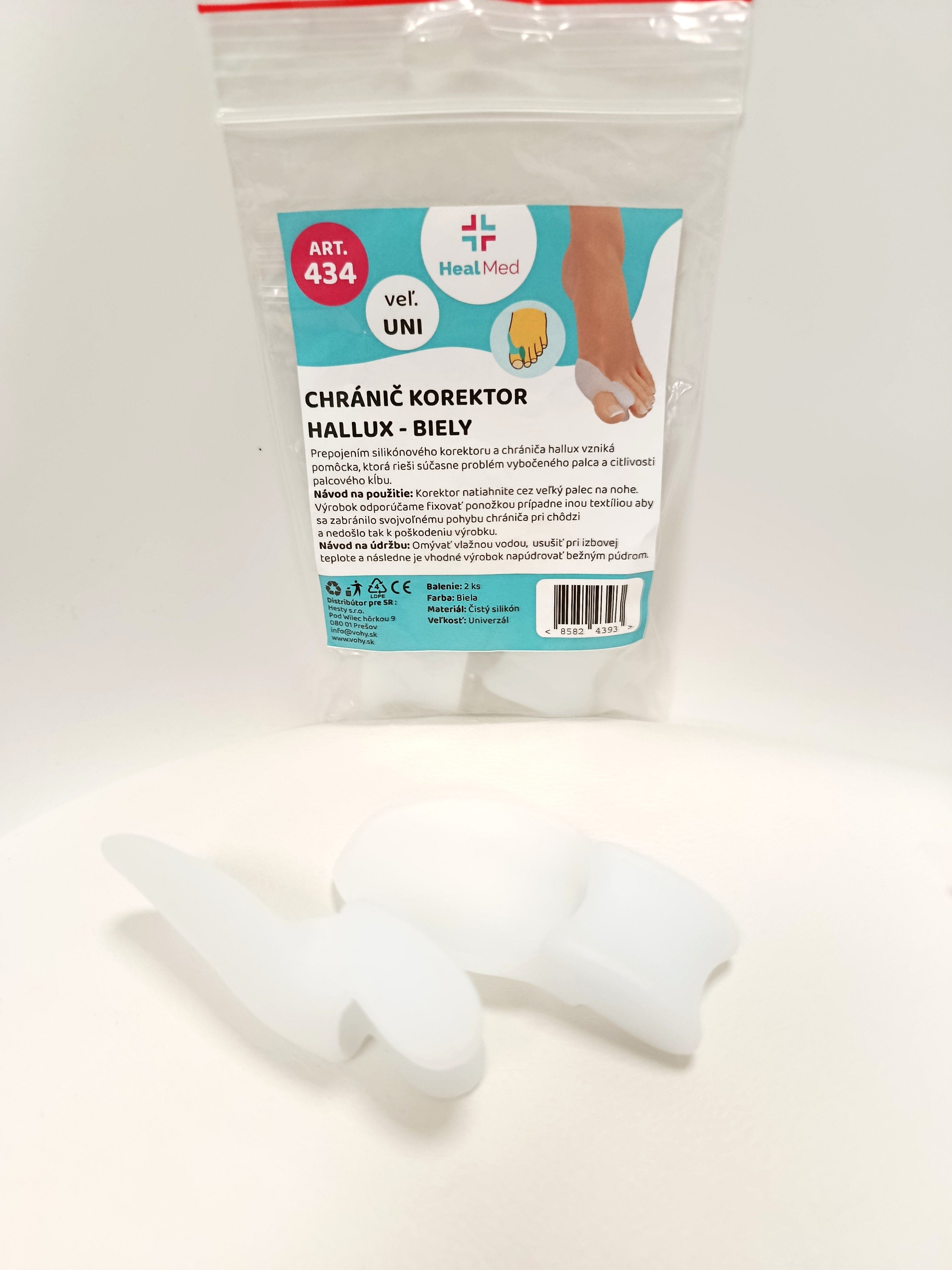 Chránič a korektor Hallux valgus - 2ks