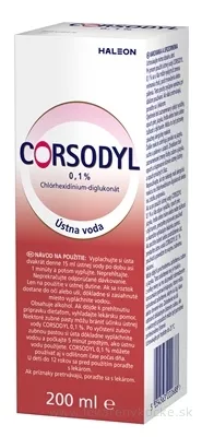 Corsodyl 0,1% 200ml