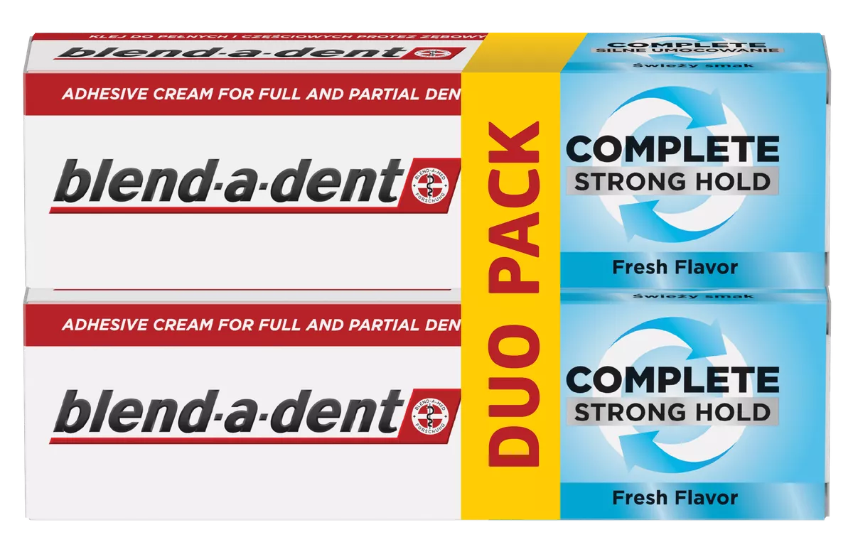 Blend-a-dent fixačný krém 2x47g