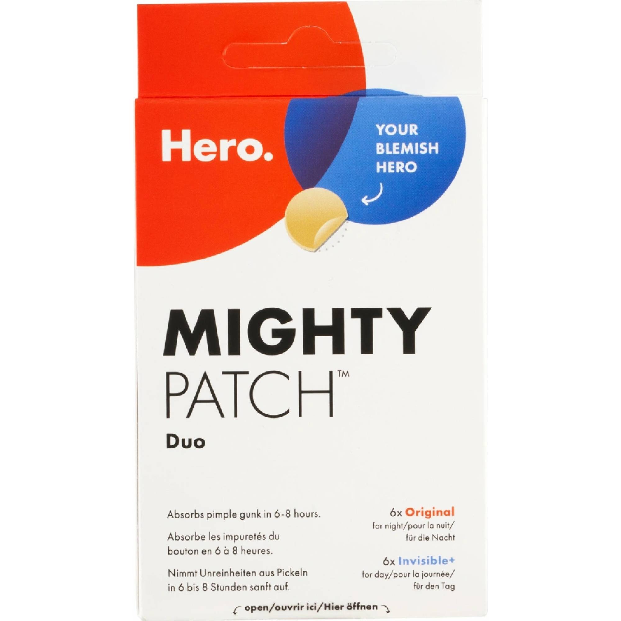 Hero náplasti na akné 6+6ks