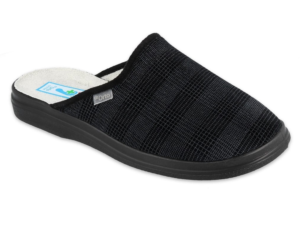 Papuče pánske Dr. orto čierne
