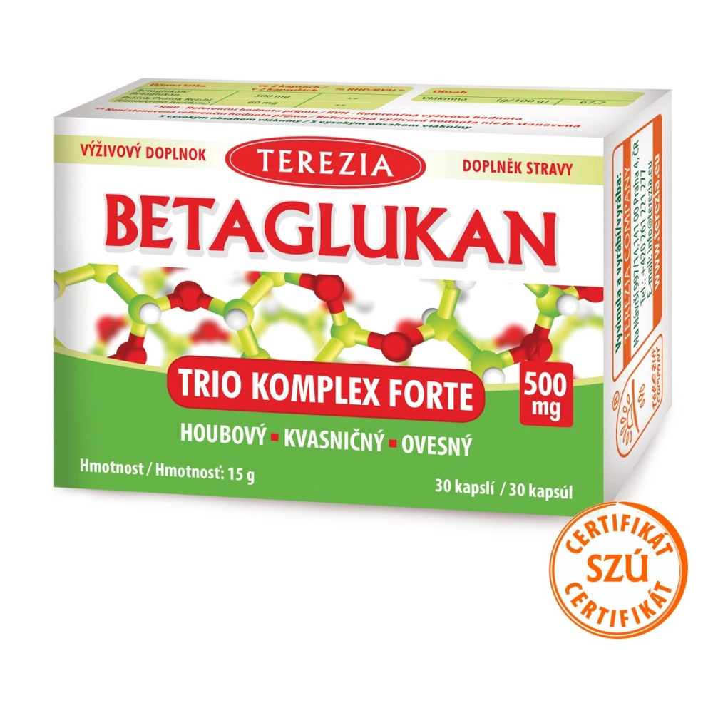 Betaglukan trio komplex forte 30ks