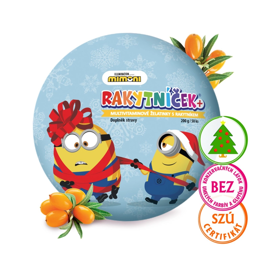 Rakytníček MIMONI vianočná guľa 50ks