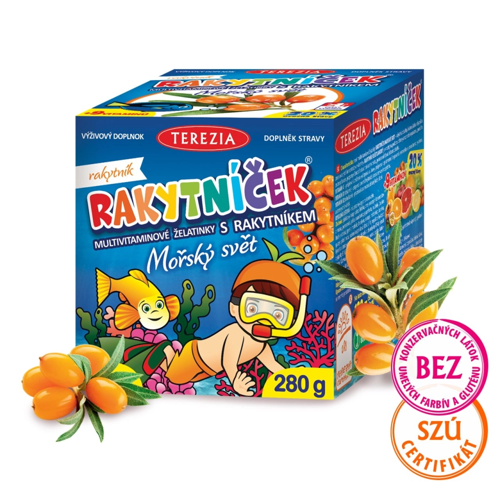 Rakytníček morský svet 140ks