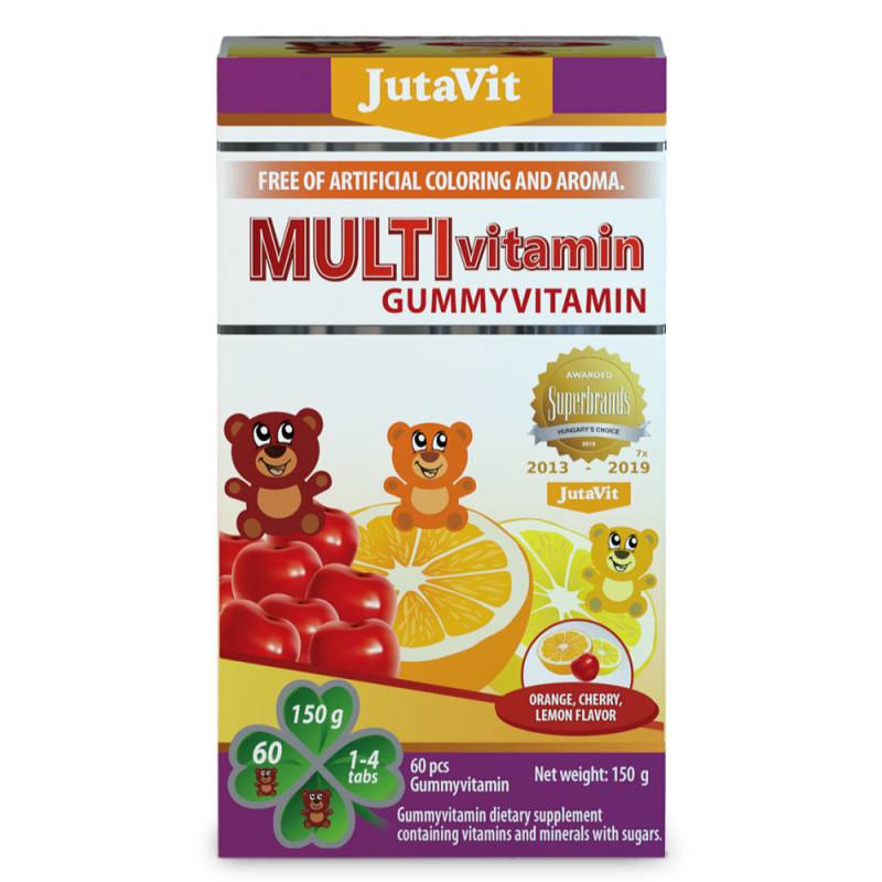 Multivitamin medvediky 60ks