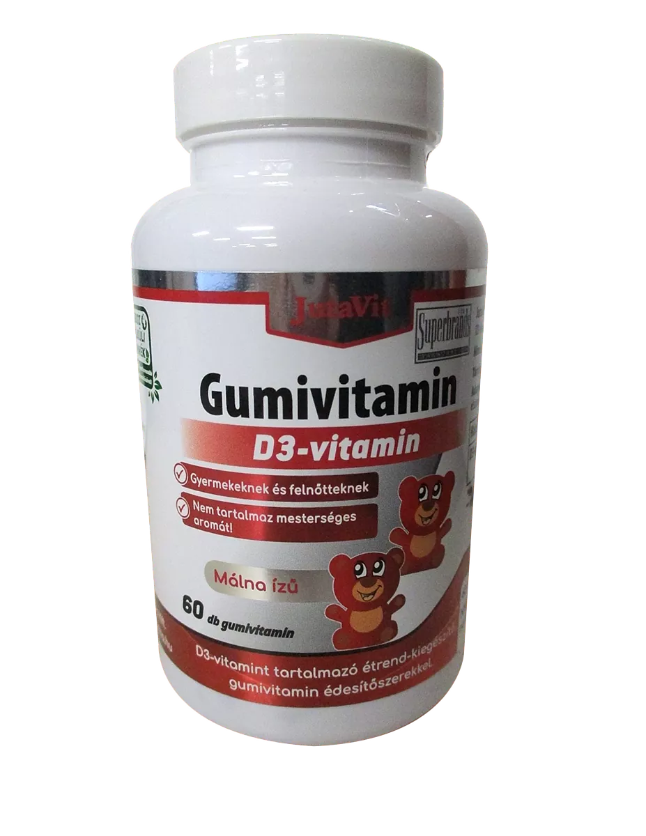 Vitamín D3 medvedíky 60ks