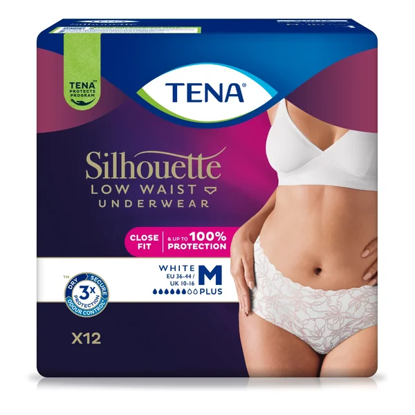 TENA Silhouette Plus Low Waist White M