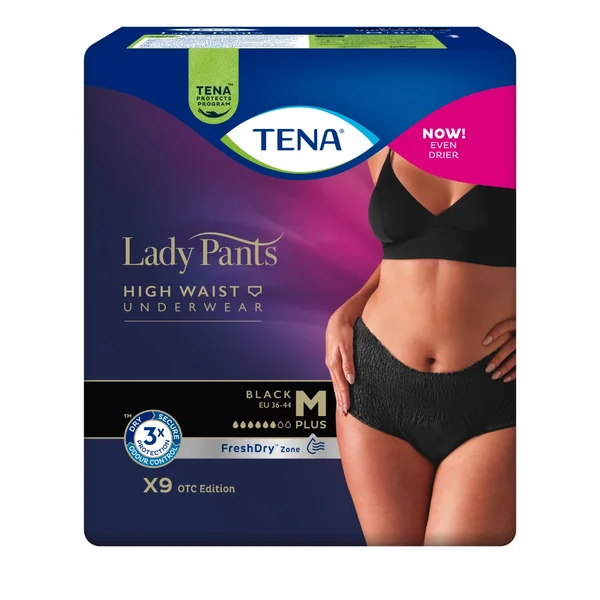 TENA Lady Pants Plus Black M